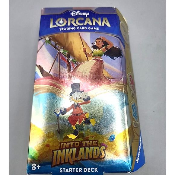 Disney Lorcana Into the Inklands Starter Deck - Moana & Scrooge Factory Sealed - Picture 9 of 9